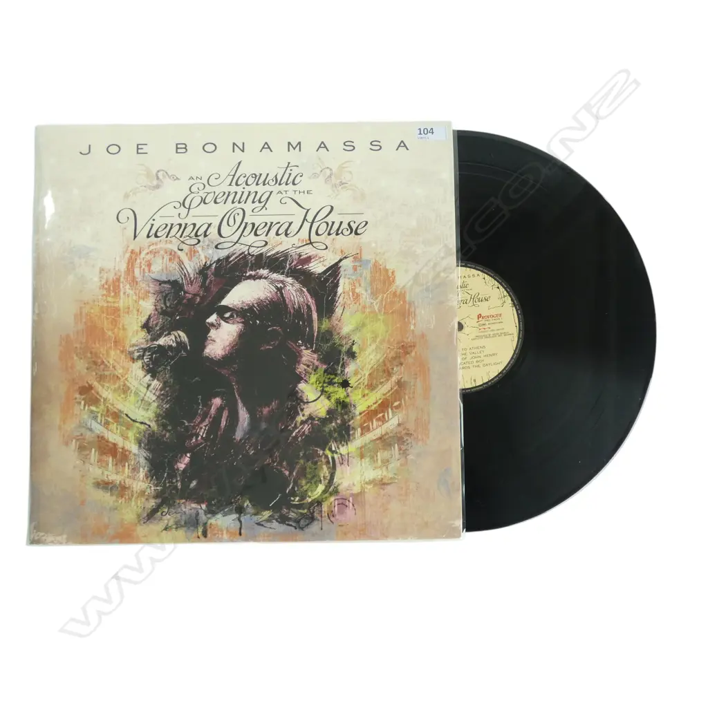 JOHN BONAMASSA 'AN ACOUSTIC EVENING AT THE VIENNA OPERA HOUSE' LC03090 Image 1++
